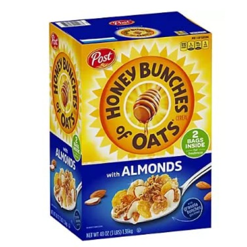 Post Honey Bunches Of Oats With Almonds, 48 Oz. As