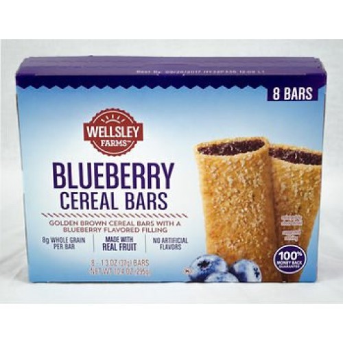 Wellsley Farms Fruit &Amp; Grain Cereal Bars Variety Pack, 48 Ct. As