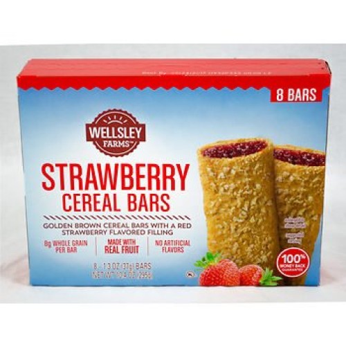 Wellsley Farms Fruit &Amp; Grain Cereal Bars Variety Pack, 48 Ct. As