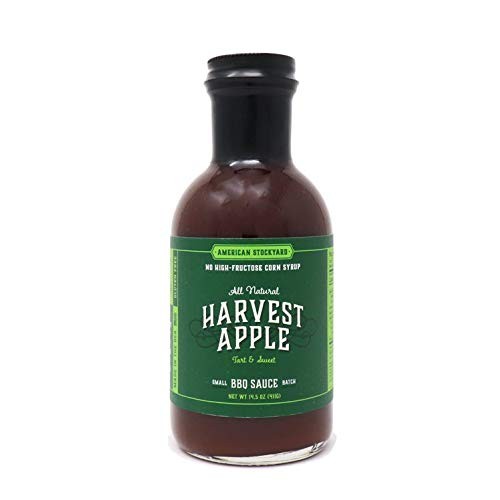 American Stockyard Harvest Apple Bbq Sauce, 14.5 Ounce