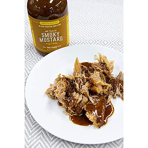 American Stockyard - Organic Smoky Mustard Bbq Sauce - Made In U