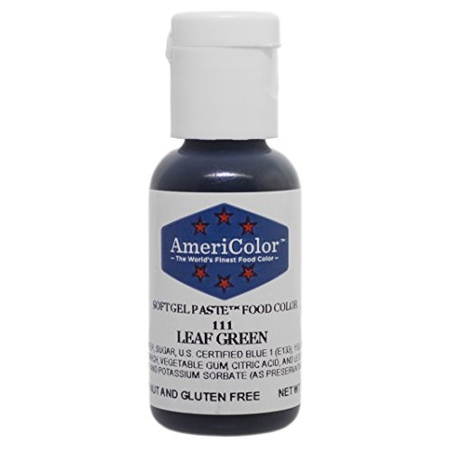 Americolor Soft Gel Paste Food Color.75-Ounce, Leaf Green