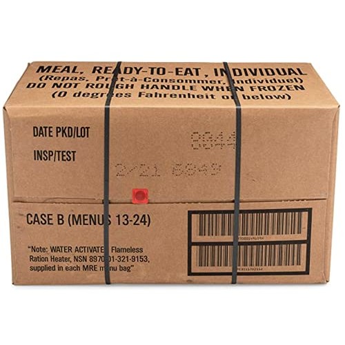 Ameriqual 24Ct Us Military Surplus Mre Meals Ready To Eat 2021 I