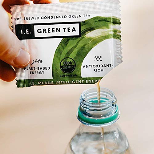 I.E. Green Tea Natural Green Tea Flavor Variety Pack, Deaffeinat