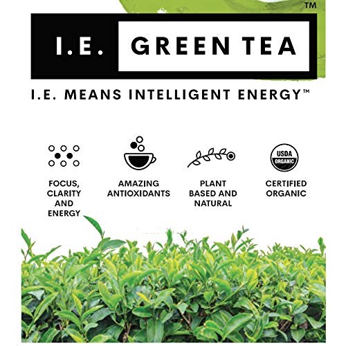 I.E. Green Tea Natural Raspberry Flavor Green Tea, Decaffeinated