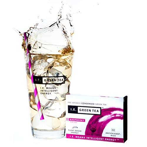 I.E. Green Tea Natural Raspberry Flavor Green Tea, Decaffeinated