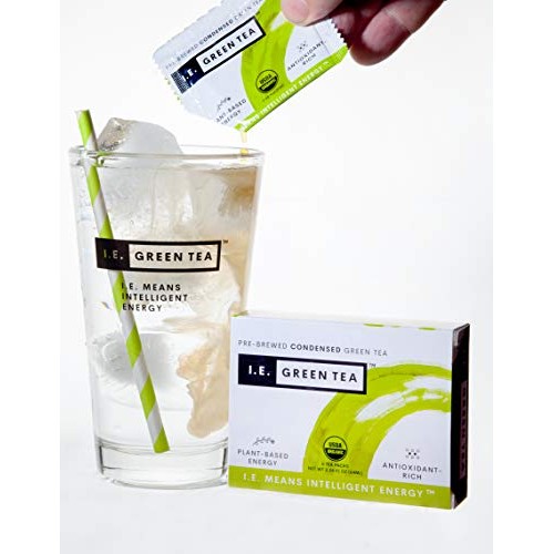 I.E. Green Tea Natural Raspberry Flavor Green Tea, Decaffeinated