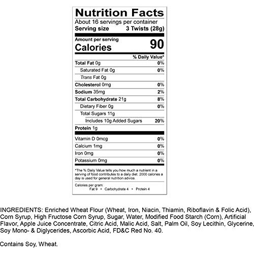 Amish Licorice Twists - Three 16 Oz Pkgs Cherry