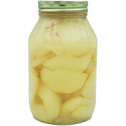 Amish Made Canned Fruit Bartlett Pear Halves 2-32 Oz. Jars