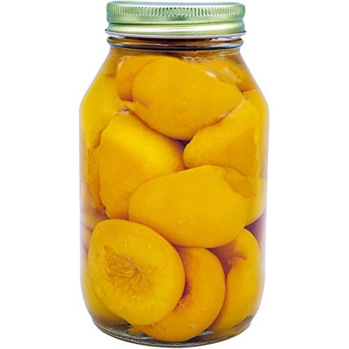 Amish Old Fashioned Peach Halves - Two - 32 Oz Jar