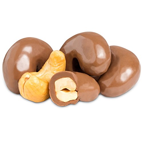 The Amish-Buggy Milk Chocolate Covered Cashews, 16 Ounce
