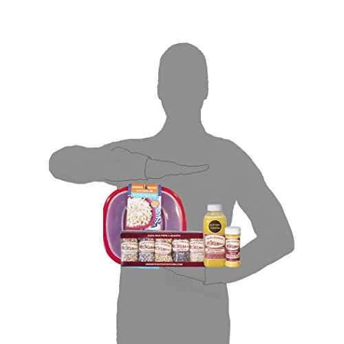 Amish Country Popcorn - 10 4 Ounce Microwave Bowl Gift Set - O