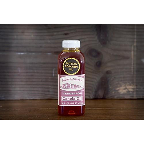 Amish Country Popcorn - 16 Oz Butter Flavored Canola Oil With Re