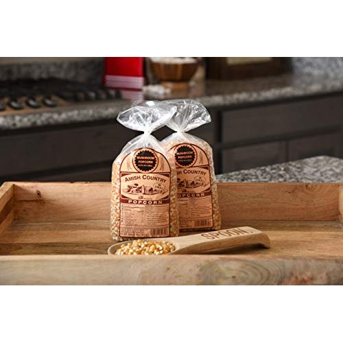 Amish Country Popcorn | 2 - 2 Lb Bags | Mushroom Popcorn Kernels
