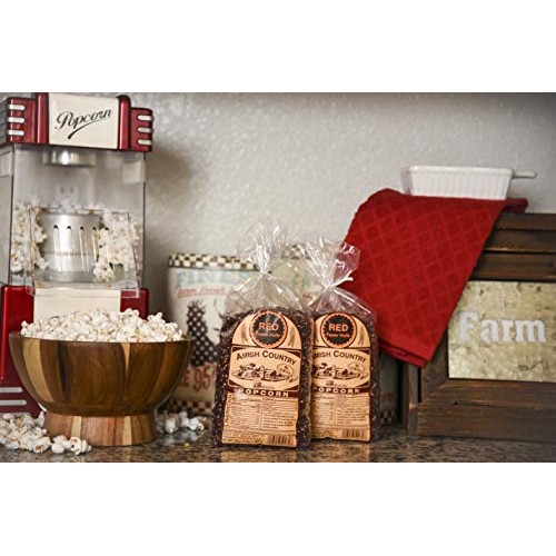 Amish Country Popcorn | 2 - 2 Lb Bags | Red Popcorn Kernels | Ol