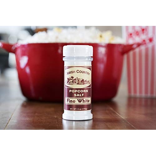 Amish Country Popcorn | 2 - 6 Oz Bottles | Fine White Popcorn Sa