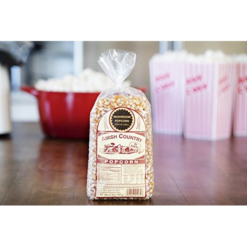 Amish Country Popcorn - 2 Lb Mushroom Kernels - Old Fashioned, N
