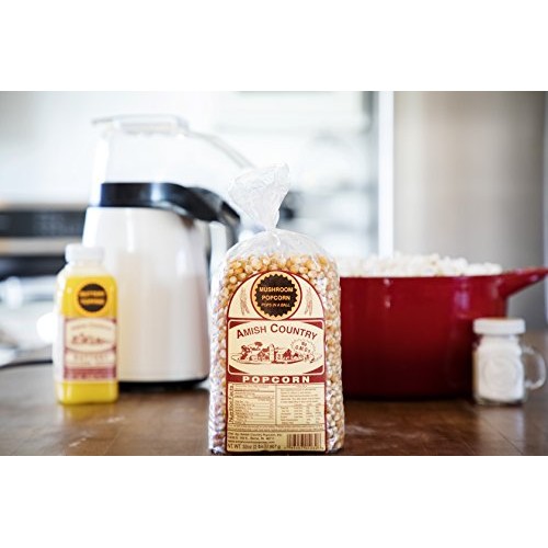 Amish Country Popcorn - 2 Lb Mushroom Kernels - Old Fashioned, N