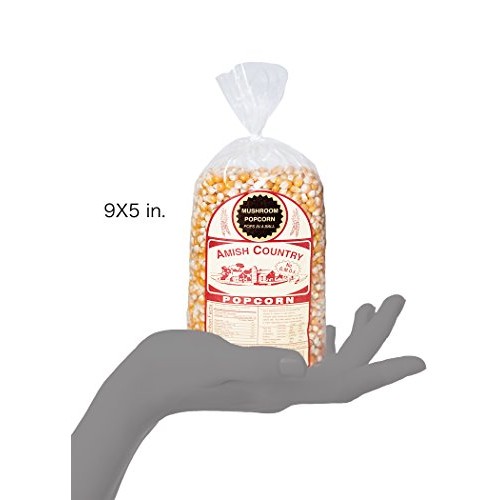 Amish Country Popcorn - 2 Lb Mushroom Kernels - Old Fashioned, N