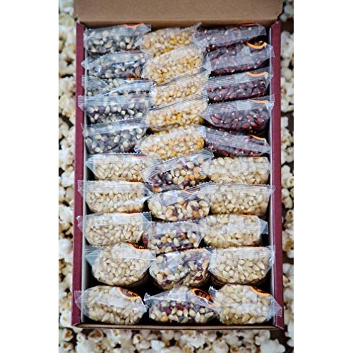 Amish Country Popcorn | 30 4 Oz Popcorn Variety Gift Set | Old