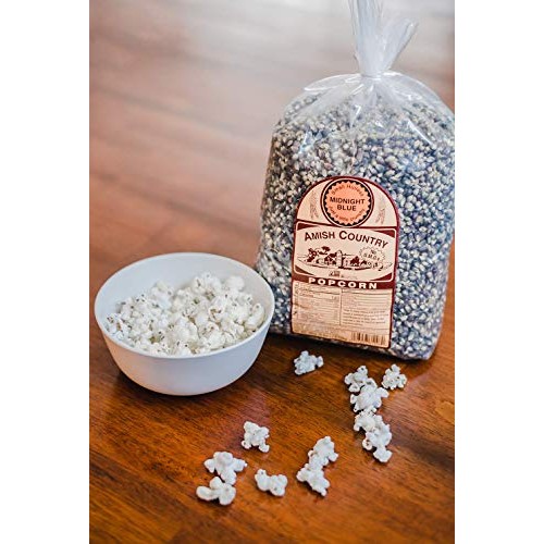 Amish Country Popcorn | 6 Lb Bag | Midnight Blue Popcorn Kernels
