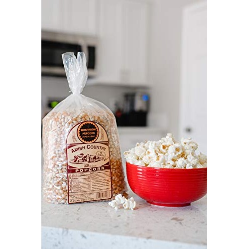 Amish Country Popcorn | 6 Lb Bag | Mushroom Popcorn Kernels | Ol