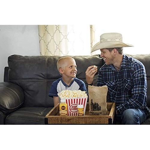 Amish Country Popcorn - 6 Lb Burlap Gift Set, 3 2 Pound Bags M
