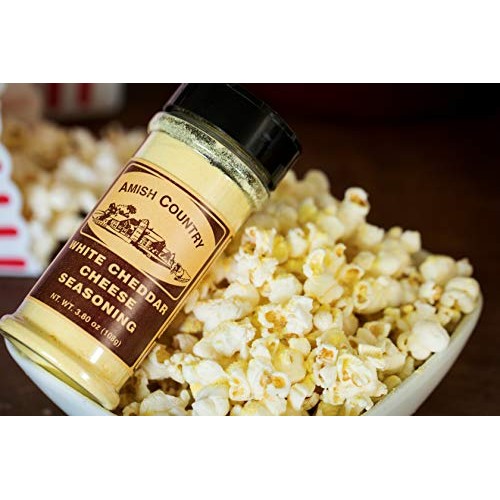 Amish Country Popcorn | Ballpark Style Buttersalt 6 Oz &Amp; White