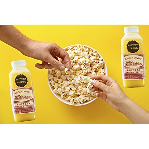 Amish Country Popcorn Buttery Popcorn Topping 2 16