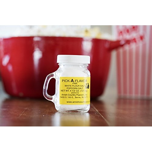 Amish Country Popcorn | Fine White Popcorn Salt - 4.5 Ounce | Ol
