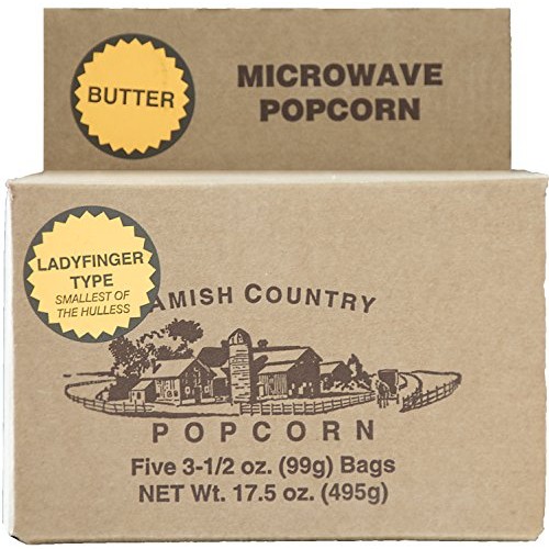 Amish Country Popcorn - Old Fashioned Microwave Popcorn - Gluten