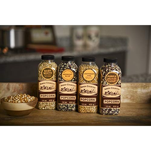 Amish Country Popcorn | Popcorn Kernel Variety Set | 4 - 14 Oz B