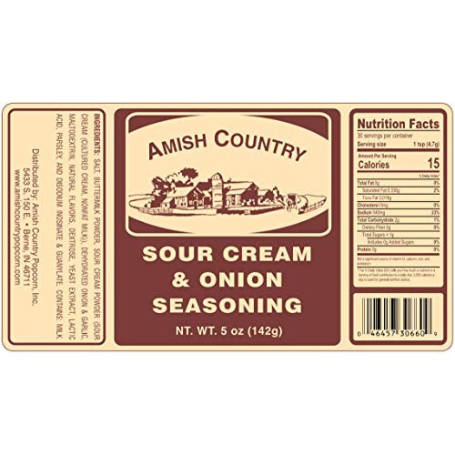 Amish Country Popcorn | Seasoning Variety Pack | 4 Bottles | Whi