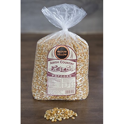 Amish Country Popcorn - Yellow Popcorn - Old Fashioned, Non Gmo,