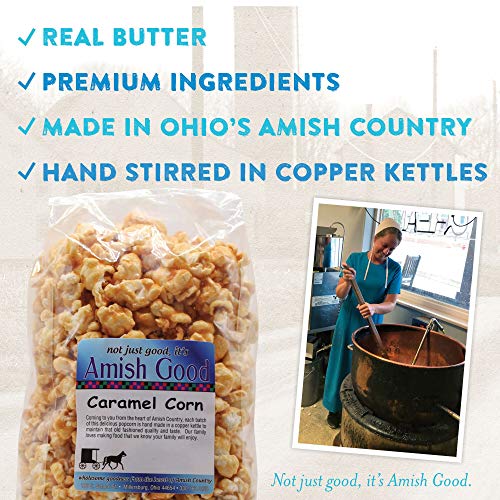 Amish Good Premium Caramel Popcorn Real Butter And Coconut Oil I