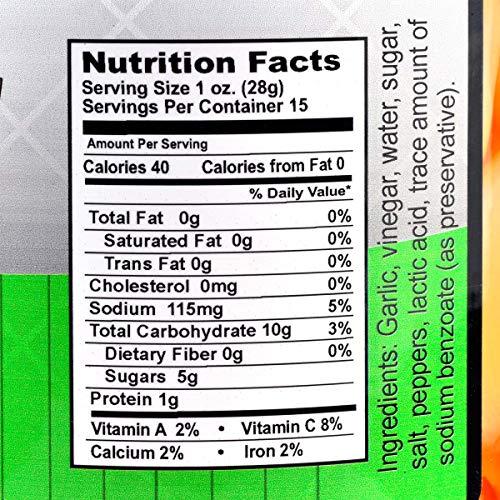 Amish Valley Products Country Pickled Garlic Sweet Or Hot Flavor