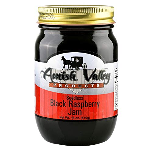 Amish Valley Products Old Fashioned Jam Glass Pint Jar 18 Oz Se