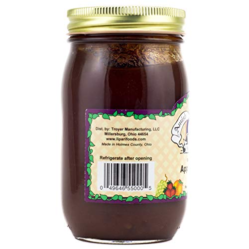 Amish Wedding All Natural Old Fashioned Apple Butter 18 Ounces