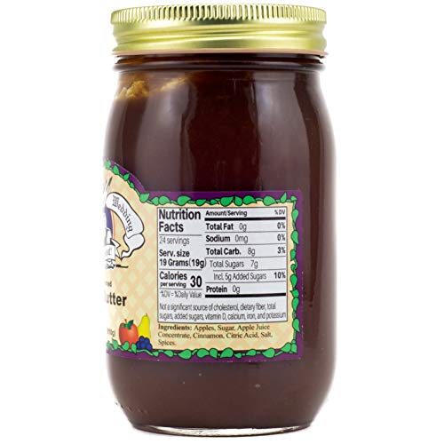 Amish Wedding All Natural Old Fashioned Apple Butter 18 Ounces