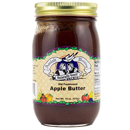 Amish Wedding All Natural Old Fashioned Apple Butter 18 Ounces