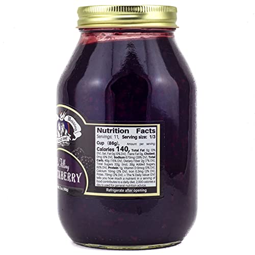 Amish Wedding Blackberry Pie Filling 32 Ounces Pack Of 2