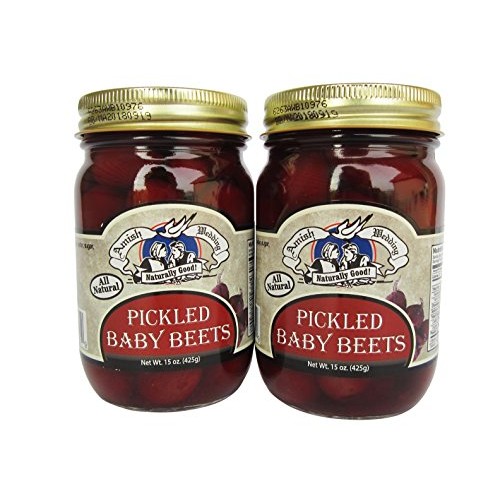 Amish Wedding Foods Pickled Baby Beets 2-15Oz Jars