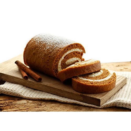 Ariannas Bakery Homemade Pumpkin Roll Dessert, Favorite Amish F