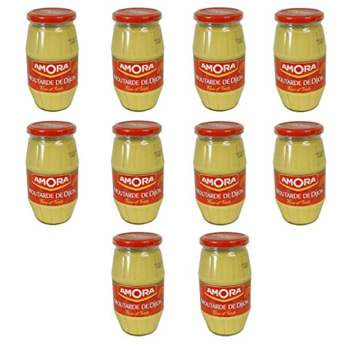 Amora Dijon Mustard Pack Of 10 Large Jar
