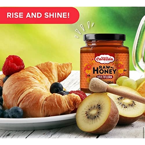 Amorcito Corazón Pure Raw Multiflora Honey, For Tea And Desserts