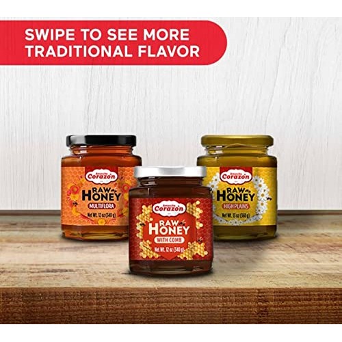 Amorcito Corazón Pure Raw Multiflora Honey, For Tea And Desserts