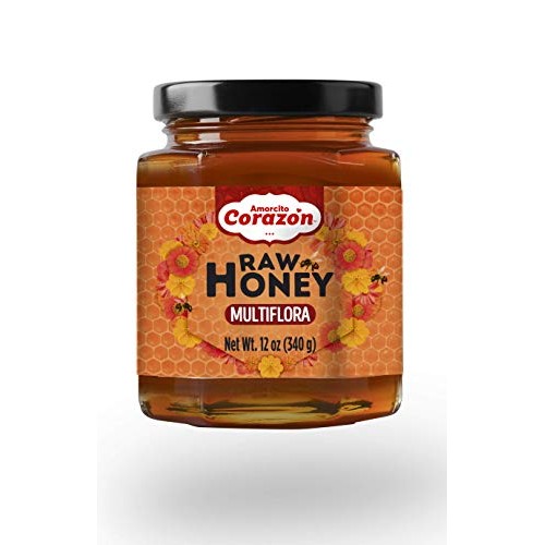 Amorcito Corazón Pure Raw Multiflora Honey, For Tea And Desserts