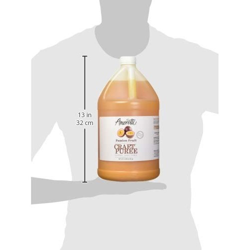 Amoretti Craft Puree, Passion Fruit, 9 Pound
