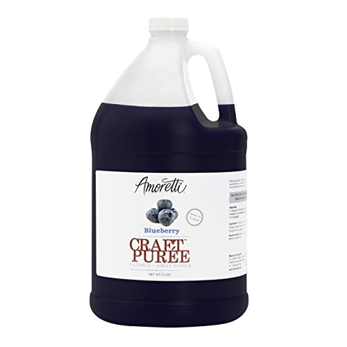Amoretti Craft Puree, Blueberry, 9 Pound