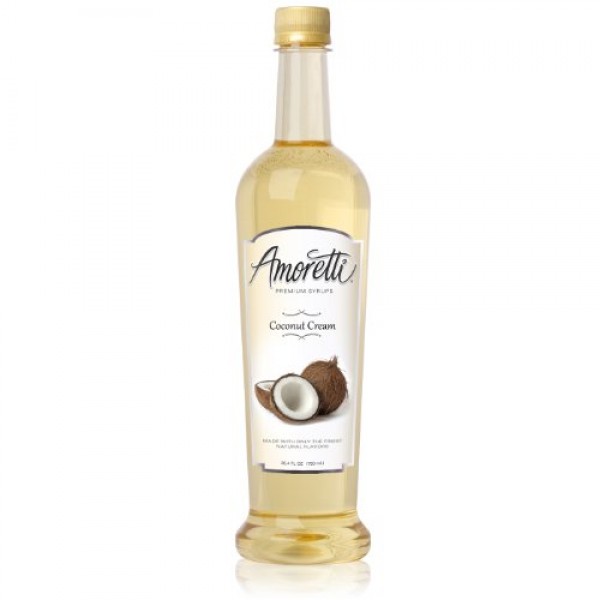 Amoretti Premium Syrup, Coconut Cream, 25.4 Ounce